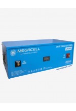 Megacell 25.6Volt 200AH LifePo4 Lityum Demir Fosfat Akü 2200 çevrim Metal Box