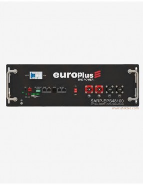 Europlus 48Volt Lityum Ion 100Amper LifePo4 Solar Rack Montaj Modüler  51.2V Prizmatik Bluetooth Akü 6000cyle