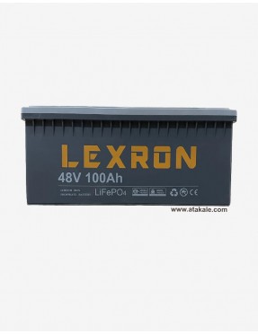 Lexron 48Volt Lityum Ion 100AH LifePo4 Solar Şarj Edilebilir Marin Akü Lexron LXR48V100L