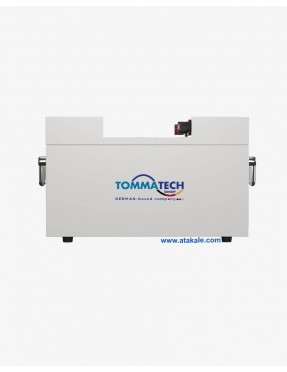 Tommatech 12Volt Lityum Ion 60AH SMART LifePo4 Solar Şarj Edilebilir Marin Akü 768wh 12.8V 3000Çevrim