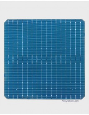 Solar Space16BB Half Cut Bifacial Solar Hücre 8,12 Wat %24,60 Verim Front Bus 1.4mm 182mmX182mm