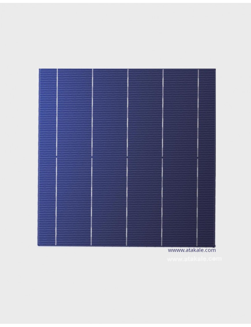Solar Space 5BB Polikristal Solar Hücre 4.64 Wat P tipi  %18,90 Verim 157mmX157mm