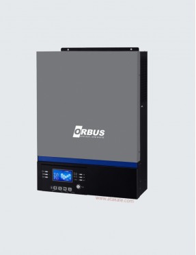 Orbus 3kw MPPT Akıllı İnvertör VMIII Axper Voltronic 3000W 24V Off-Grid 120volt-450Volt Panel Girişi 100Amper Solar Girişi Anka Serisi