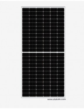 455 wat Half Cut Monokristal Güneş Paneli 144 Hücre Güneş Paneli