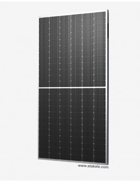 HT SAAE 540wat Half Cut Bifacial Monokristal Güneş Paneli 144Hücreli Cam Cama Güneş Paneli
