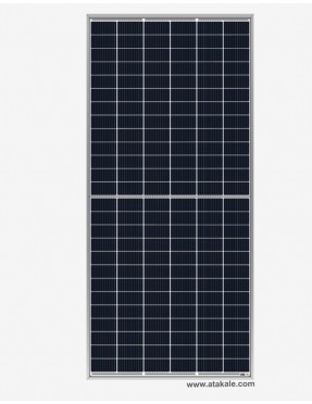 HT SAAE 585wat Half Cut Bifacial Monokristal Güneş Paneli 156Hücreli Cam Cama Güneş Paneli