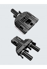 Amphenol H4 Branş İkili MC4 konnekör 6mm² 15A IP68  H4YFFM1+H4YMMF1 Set 