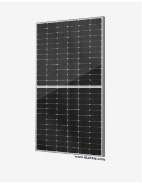 Smart Bifacial 455wat Half Cut Monokristal Güneş Paneli 144 Hücre